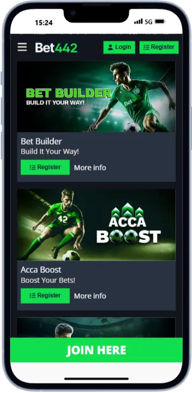 Bet442 mobile app